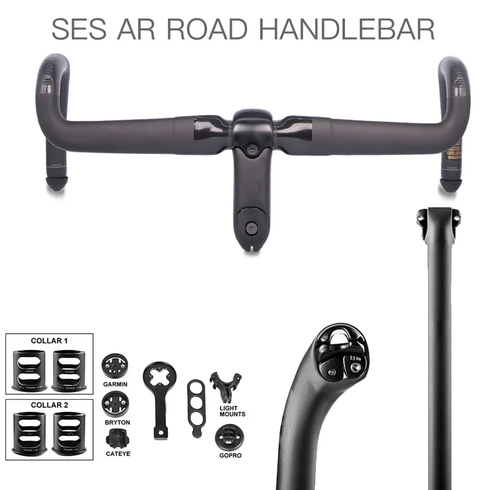 Carbon Fiber Saddle - Manubrio in carbonio T1000 SES 2021,