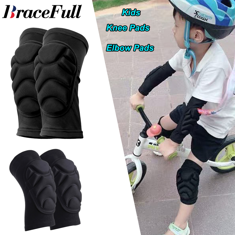 Cycling Protective Gear For Kids - 1 paio di ginocchiere e gomitiere