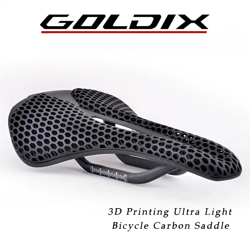 Carbon Fiber Saddle - Sella Bici GOLDIX in Carbonio Stampa