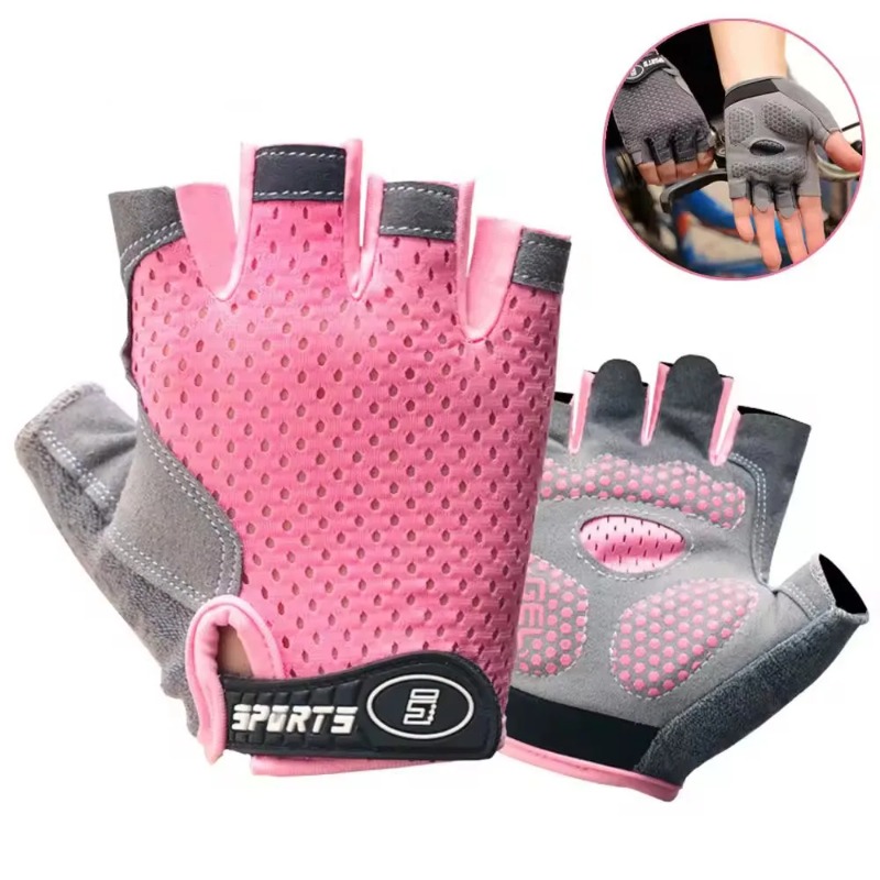 Cycling Hand Gear - Guanti da Ciclismo Antiscivolo Traspiranti per