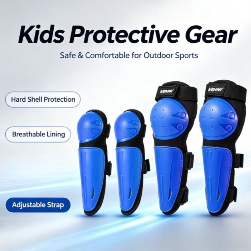 Cycling Protective Gear For Kids - Attrezzatura Protettiva per Ciclismo e Moto
