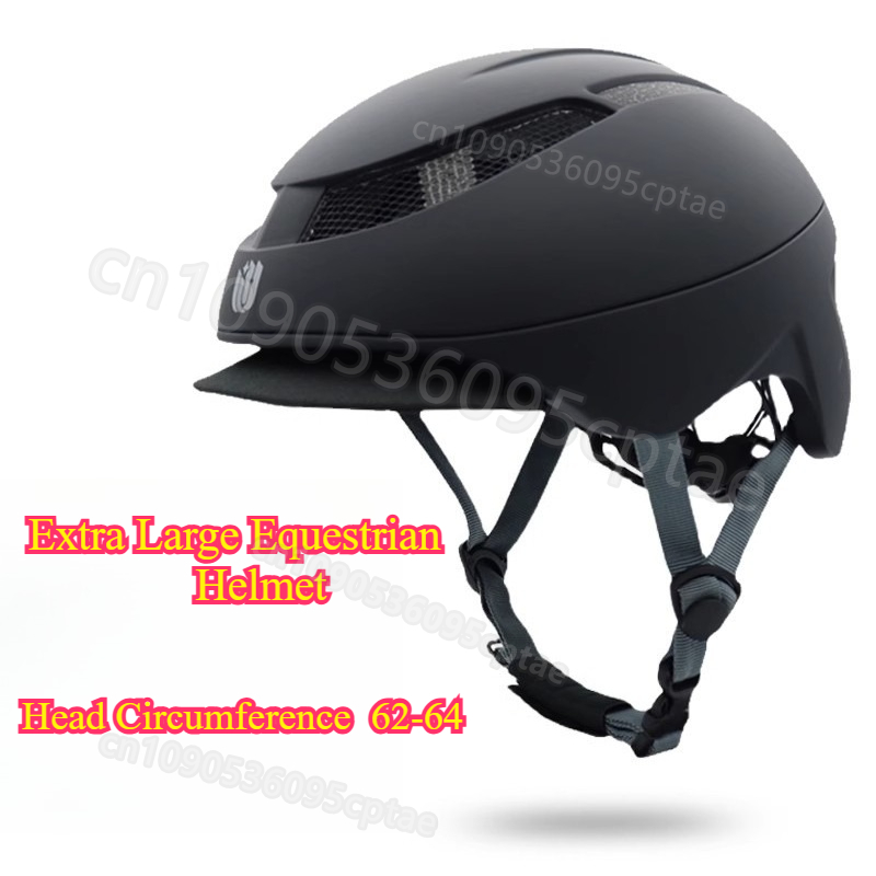 Cycling Gear Of The Year - Casco da equitazione oversize 62-64 cm,