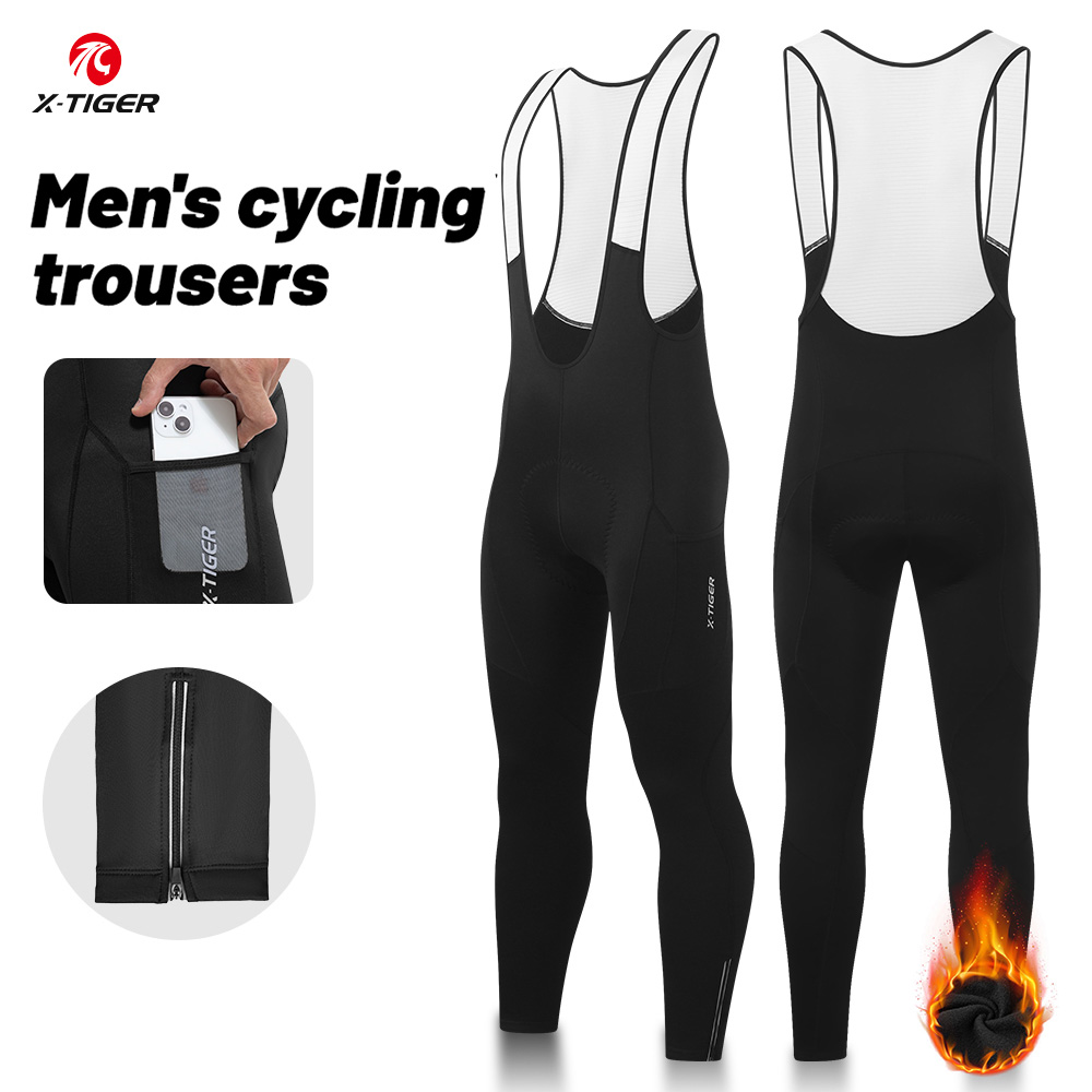 Cycling Gear To Keep You Warm - X-TIGER Pantaloni da Ciclismo Invernali da