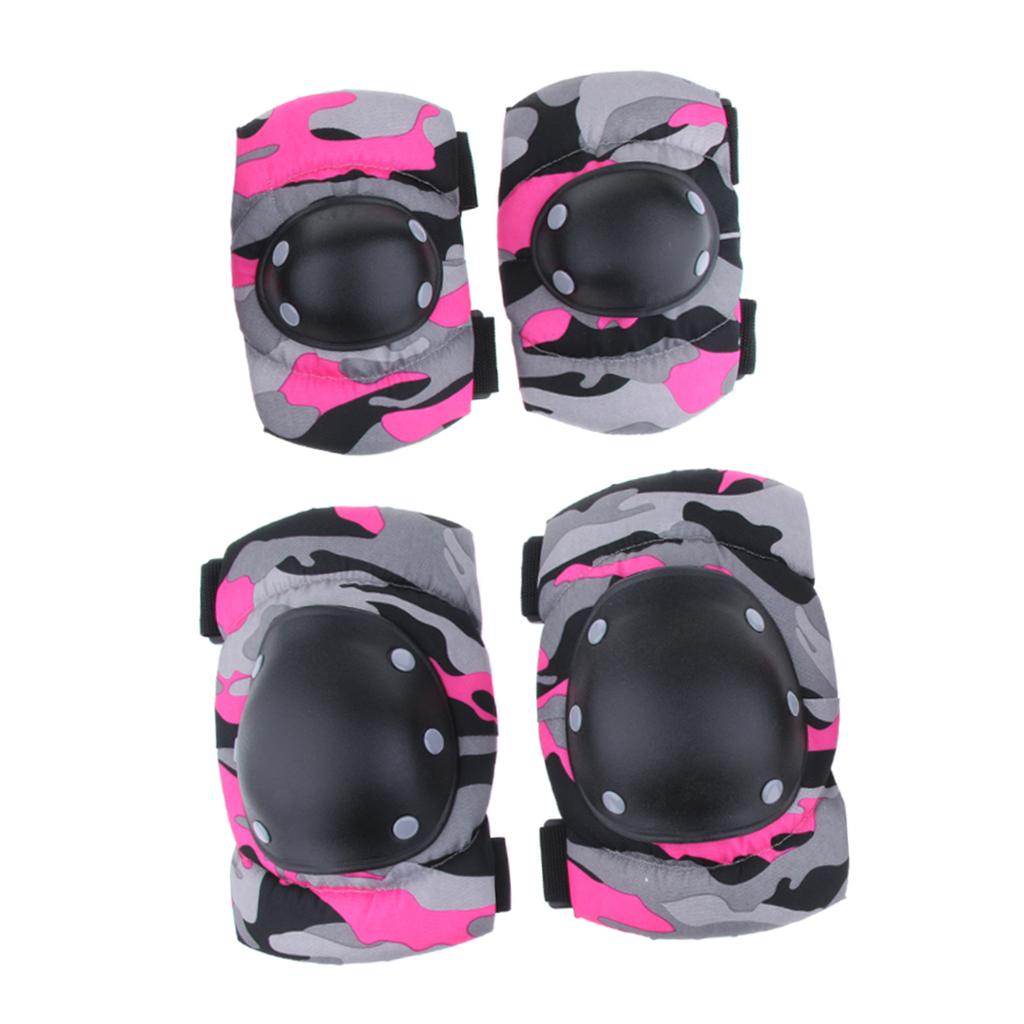 Cycling Protective Gear - Set di Protezioni per Ginocchia, Gomiti