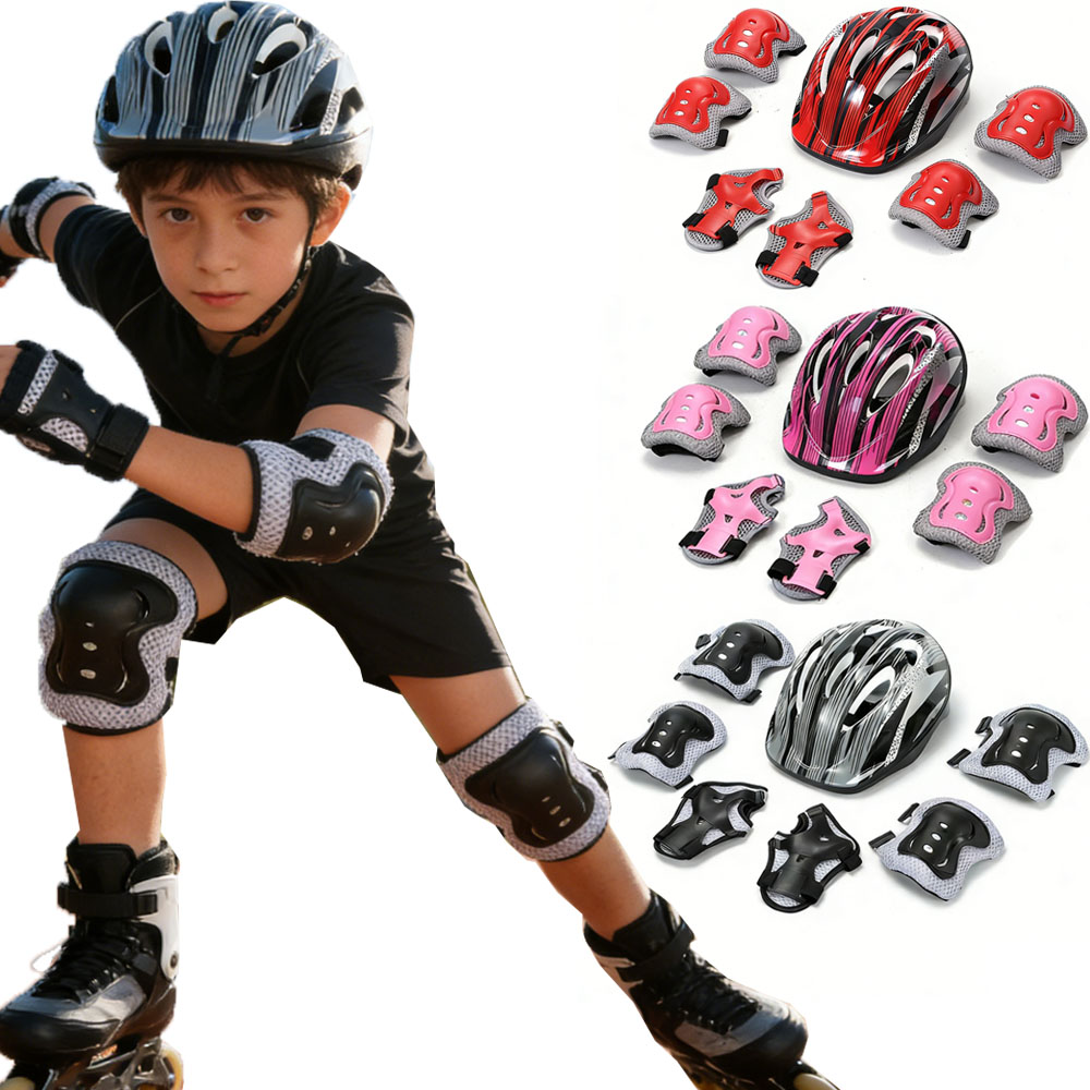 Cycling Protective Gear For Kids - Set di equipaggiamento protettivo per sport
