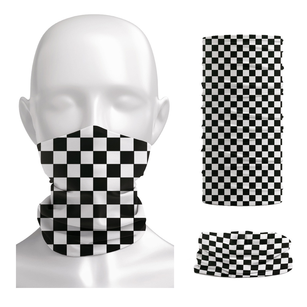 Cycling Gear Man - Sciarpa per scaldacollo con fascia stampata
