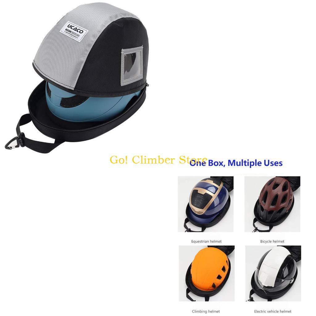 Cycling Gear Storage - Borsa da trasporto imbottita per casco