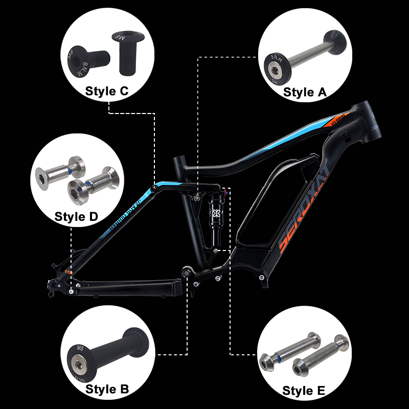 Bulloni per telaio bici elettr - Cycling Gear Parts recensione e prezzo