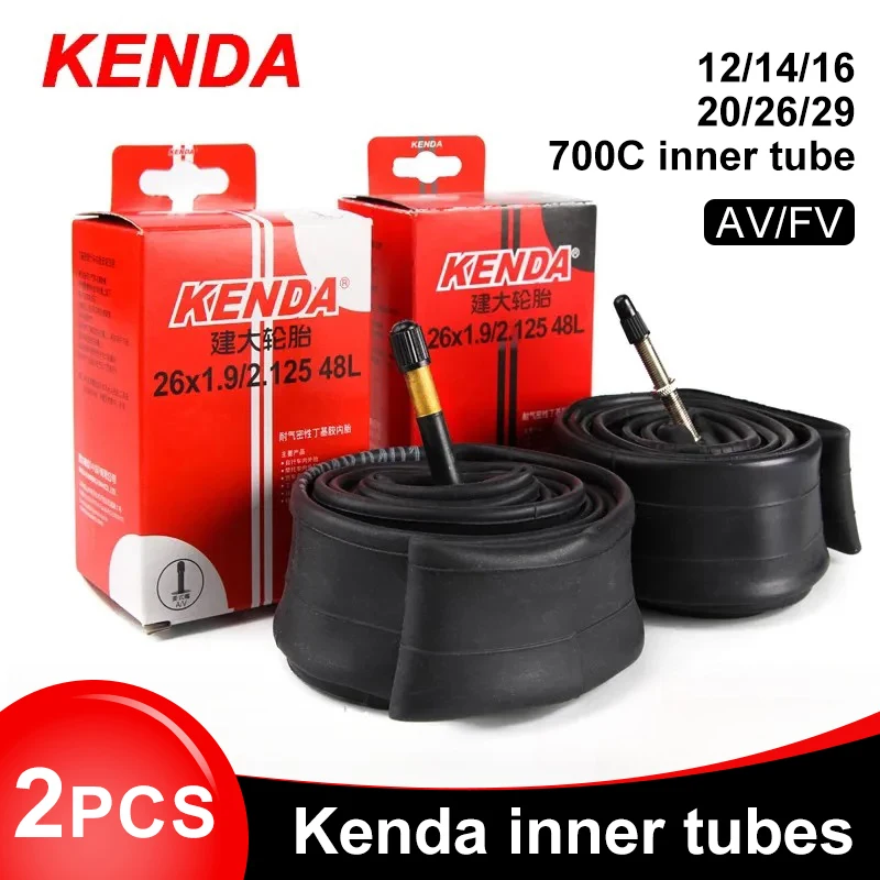 2PCS KENDA Camera d'aria per b - Cycling Gear Parts recensione e prezzo