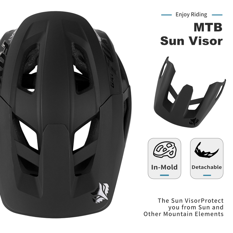 Casco da Mountain Bike BATFOX  - Cycling Gear Pas recensione e prezzo