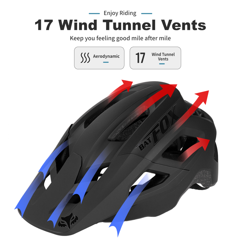 Casco da Mountain Bike BATFOX  - Cycling Gear Pas recensione e prezzo