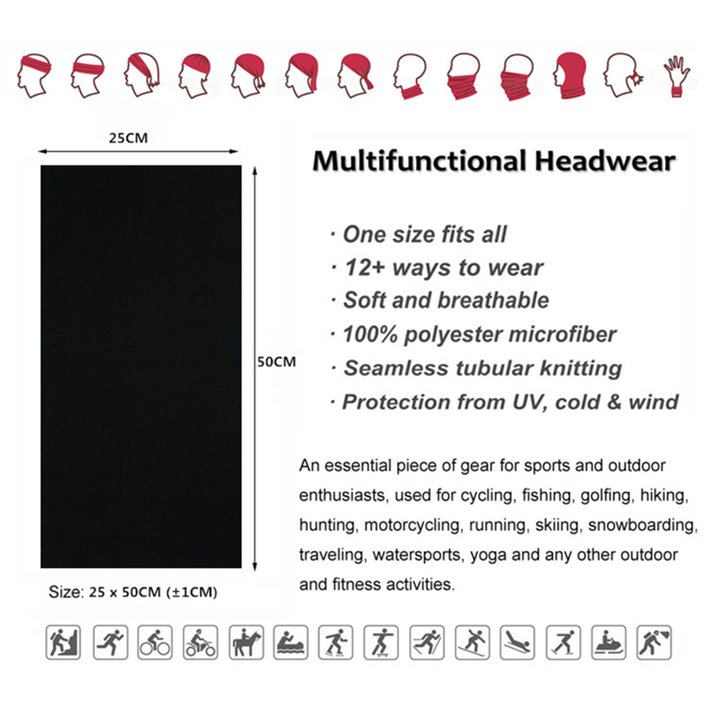 Bandane tinta unita senza cuci - Cycling Gear Man recensione e prezzo