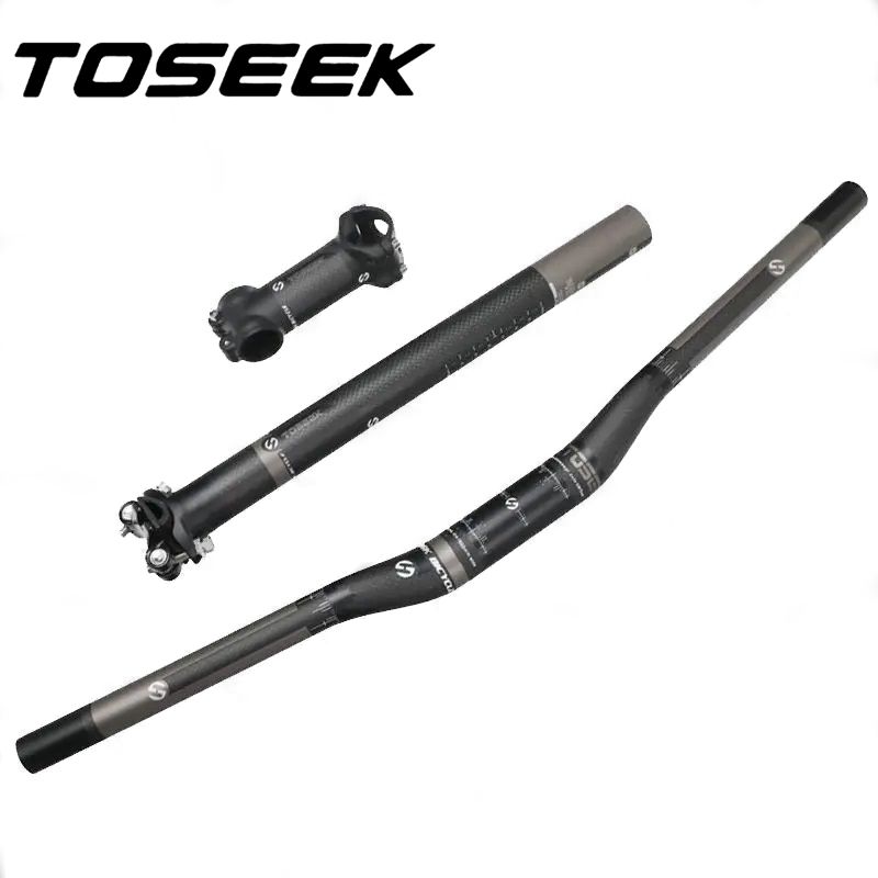 Set Manubrio TOSEEK in Fibra d - Carbon Fiber Saddle recensione e prezzo