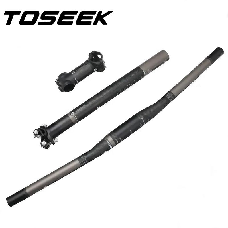 Set Manubrio TOSEEK in Fibra d - Carbon Fiber Saddle recensione e prezzo